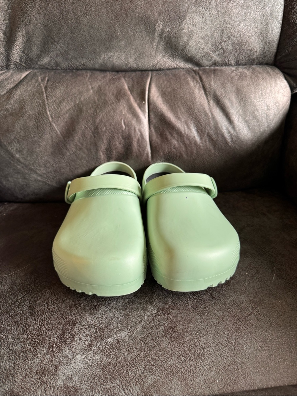 Birkenstock Birki Air 2.0 Polyurethane Matcha EU 42 US W11 M9 Nursing Clog